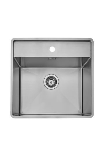 Secher Kolding 500 BK1 køkkenvask 530 x 510 mm til underlimning og planlimning, Rustfrit stål